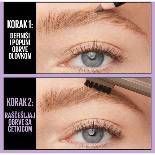 Maybelline New York Express Brow Olovka za obrve 3 Soft Brown  slika 5