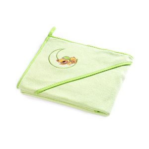 Sensillo dječji ručnik s kapuljačom 100X100cm, medo zeleni