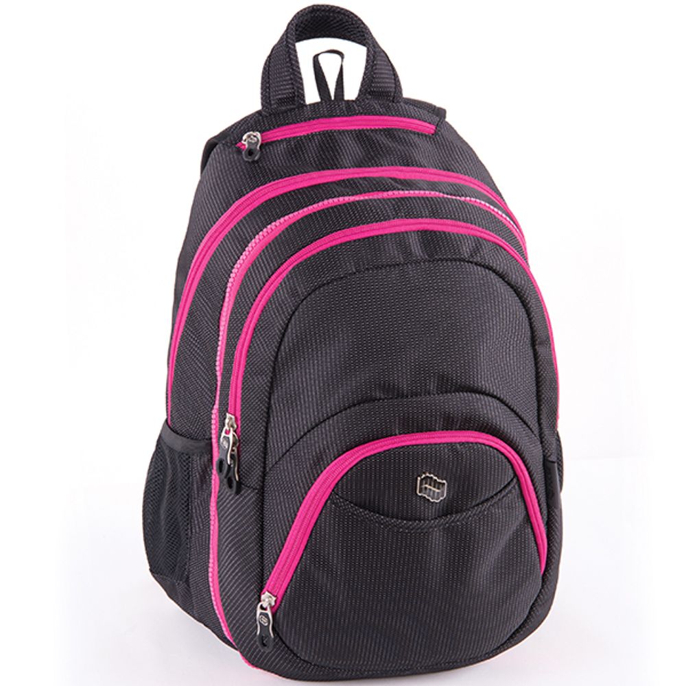 Pulse Ruksak 2U1 Pink-Black Dot slika 1