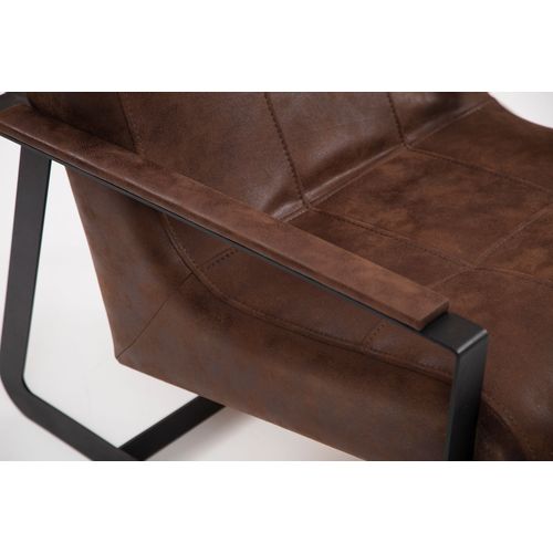 Atelier Del Sofa Darius - Brown Brown Wing Chair slika 5