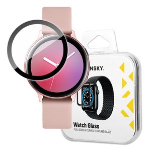 Wozinsky Watch Glass Hybrid Glass za Samsung Galaxy Watch Active 2 44 mm crno