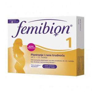 FEMIBION 1 A30 - Suplement za planiranje trudnoće i prvi trimestar