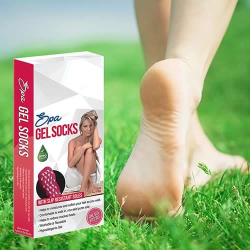 Spa Gel Socks - Čarape za njegu kože stopala slika 7