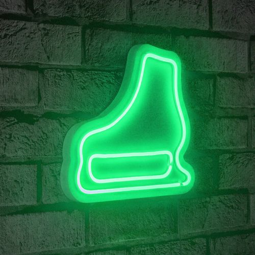 Wallity Ukrasna plastična LED rasvjeta, Ice-Skate - Green slika 10