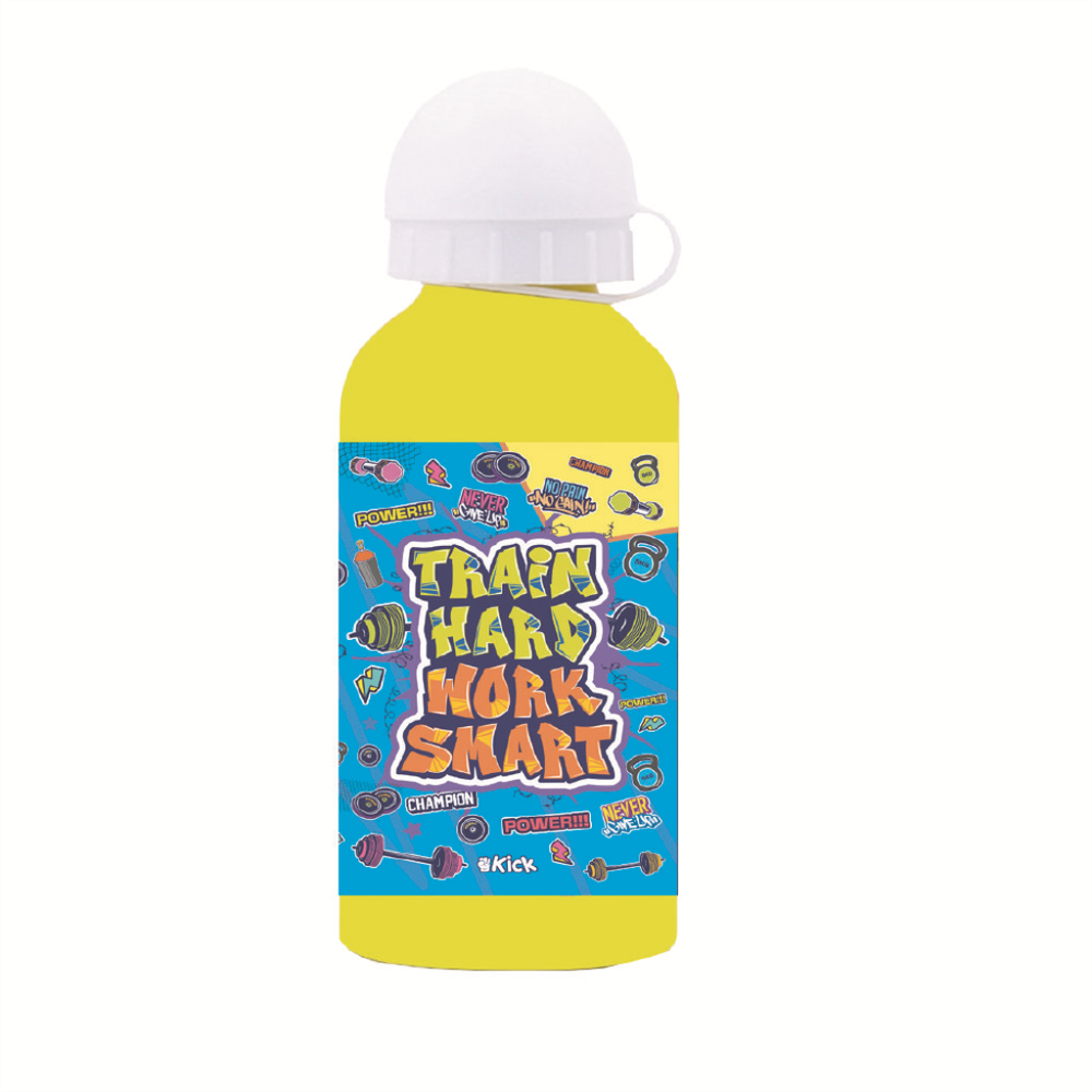 32296 Aluminijska boca za vodu Train Hard Work Smart slika 1