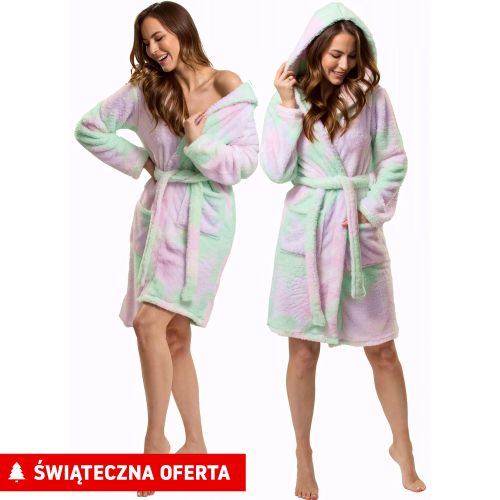 Coli Rainbow ženski kućni ogrtač L/XL slika 8