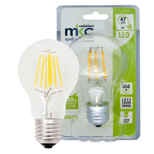 MKC Sijalica,LED 6W, E27, 220V AC, toplo/bijela svjetlost - LED GOCCIA A60 E27/6W