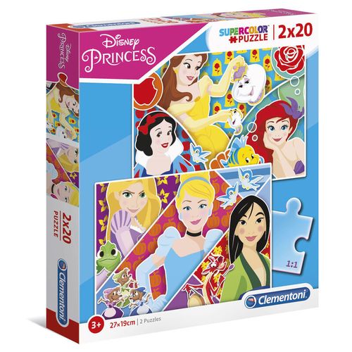 Disney Princess Maxi puzzle 2x20pzs slika 2