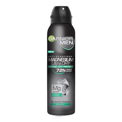 Garnier Men Magnesium Ultra Dry 72h dezodorans u spreju 150ml slika 1