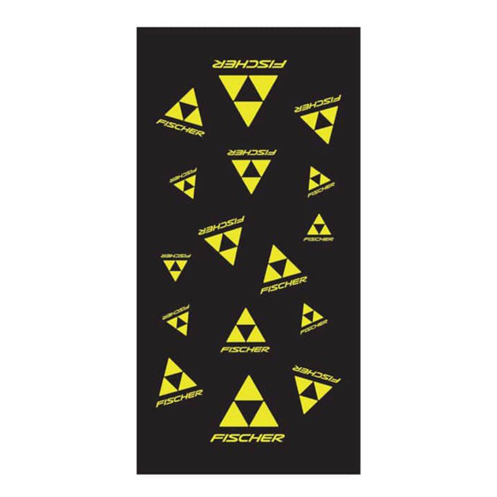 Fischer Bandana Logo Fleece Black/Yellow slika 2