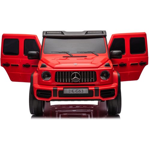 Licencirani auto na akumulator Mercedes Benz G63 AMG XXL 4x4 - dvosjed - crveni slika 7