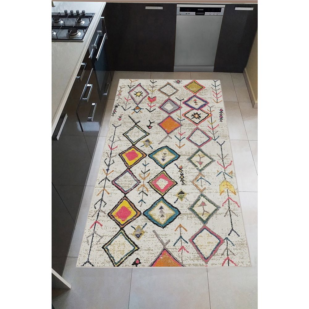 Šareni Hodnik Tepih W1024 (100 x 200 cm) slika 1