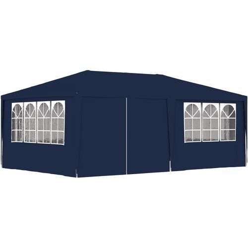 Profesionalni šator za zabave 4 x 6 m plavi 90 g/m² slika 10