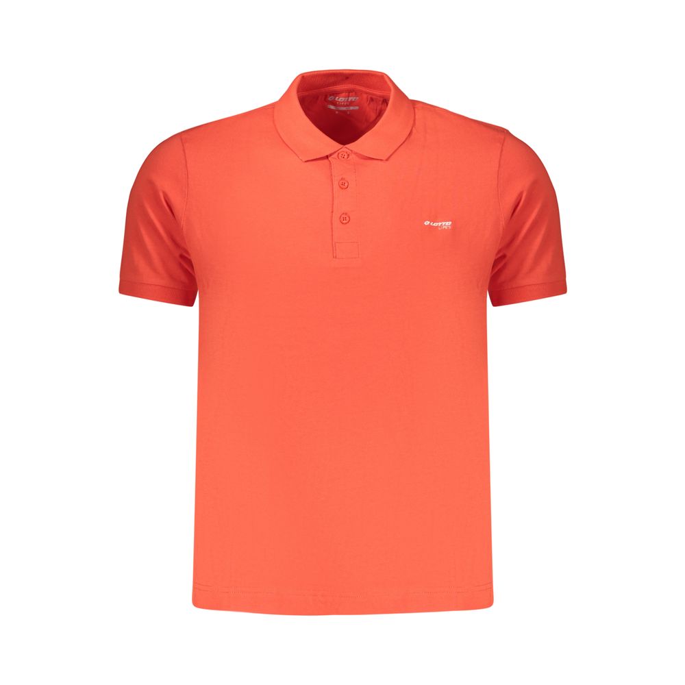 LOTTO MEN'S SHORT-SLEEVED POLO SHIRT, RED slika 1