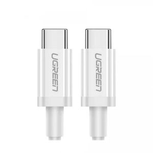 Kabel UGREEN, USB-C 2.0 (M) na USB-C 2.0 (M), 3A, bijeli, 1.5m