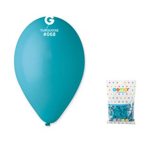 G90-68 Balon Pastelni Tirkizno Plavi 26cm, 100kom