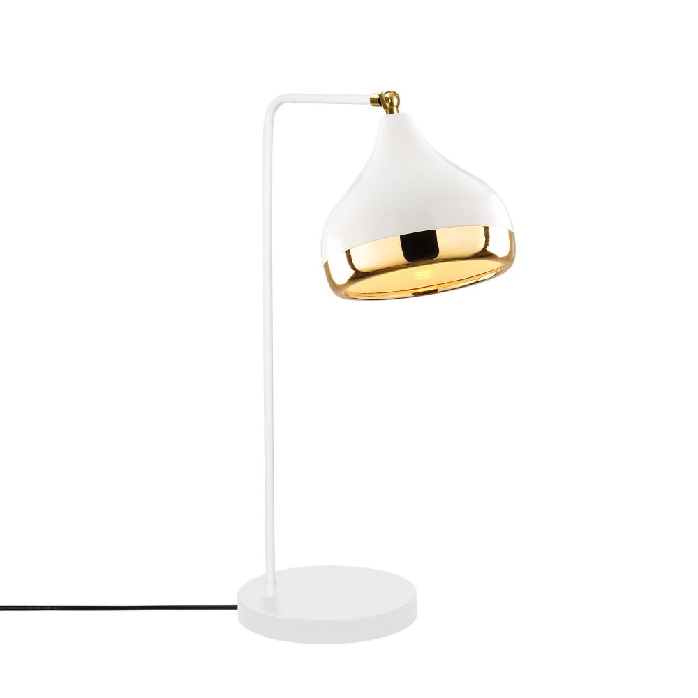 Yıldo - 6897 Bijela Zlatna Stolna Lampa slika 5