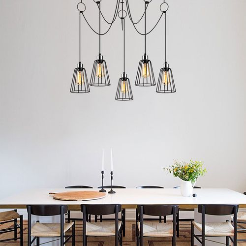 Tel - 6656 Black Chandelier slika 1