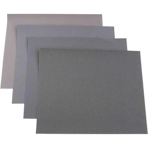 Set ručnog brusnog papira granulacija 180, 240, 400, 600 (D x Š) 280 mm x 230 mm 1 set slika 3