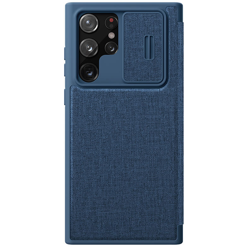 Torbica Nillkin Qin Pro Leather za Samsung S908B Galaxy S22 Ultra 5G plava slika 1