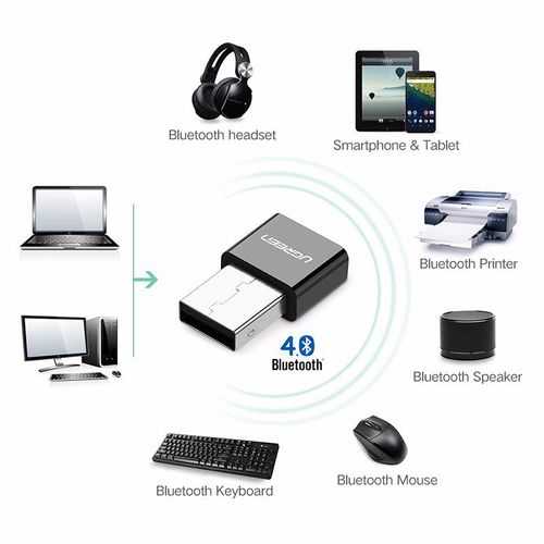 Ugreen USB Bluetooth 4.0 adapter crni - blister pakiranje slika 4