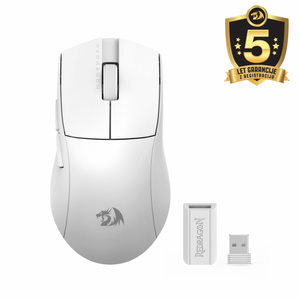 MOUSE - REDRAGON K1NG PRO M916W-PRO-1K WIRELESS WHITE