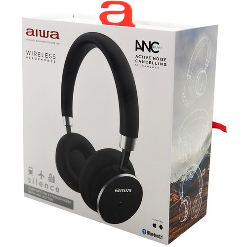 Slušalice AIWA Silence edition HSTBTN-800BK, bežične, ANC slika 4