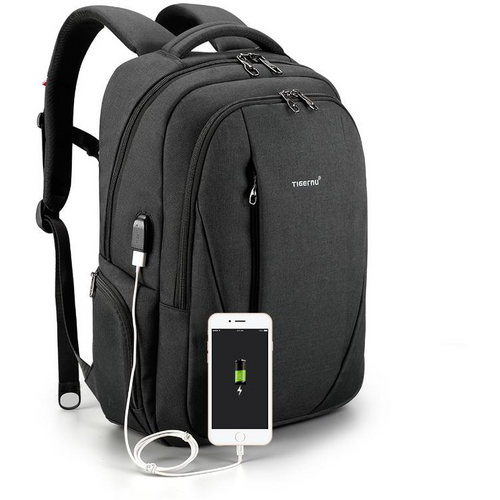 Tigernu ruksak za laptop T-B3399, 15.6", crna slika 1
