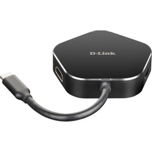 D-Link DUB-M420 HUB 4u1, HDMI, PD