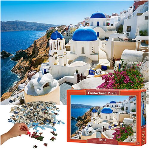 Castorland puzzle Santorini 500 komada slika 1