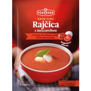 Podravka krem juha od rajčice s mozzarelom, vrećica 80 g