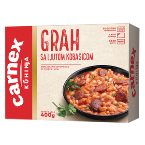 Carnex grah sa ljutom kobasicom 400g