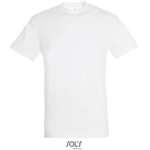 REGENT unisex majica sa kratkim rukavima - Bela, XL  slika 4