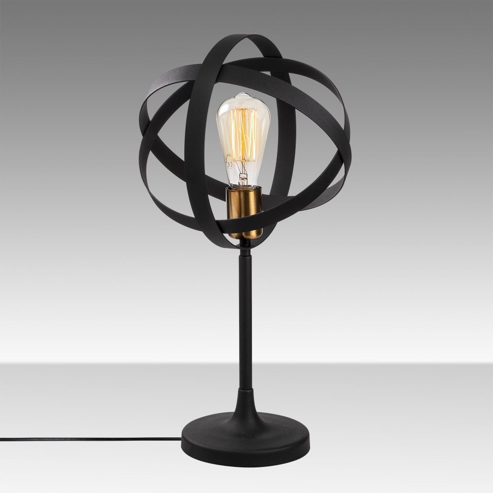 Gezegen - 4847 Gold Crna Stolna Lampa slika 4