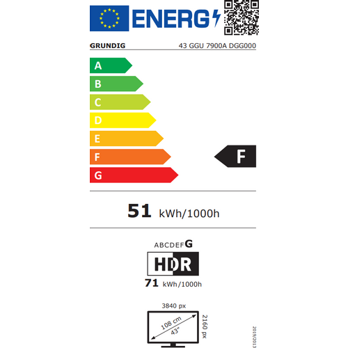 Grundig LED TV 43 GGU 7900A slika 2