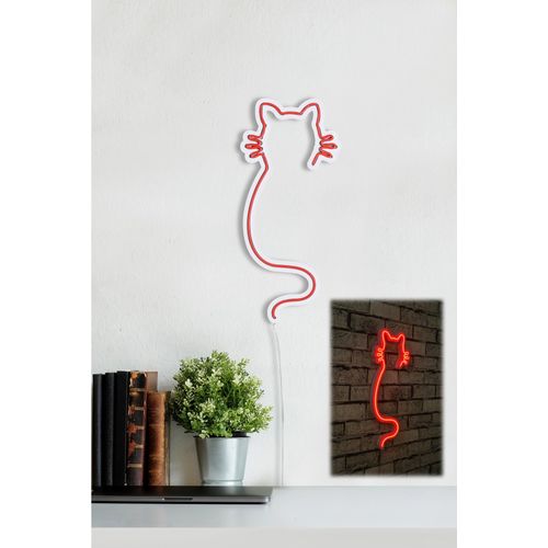 Cat - Red Red Decorative Plastic Led Lighting slika 4