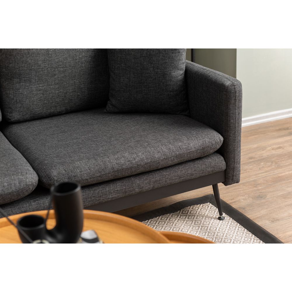 Reya - Tamno Siva Ugaona Sofa slika 4