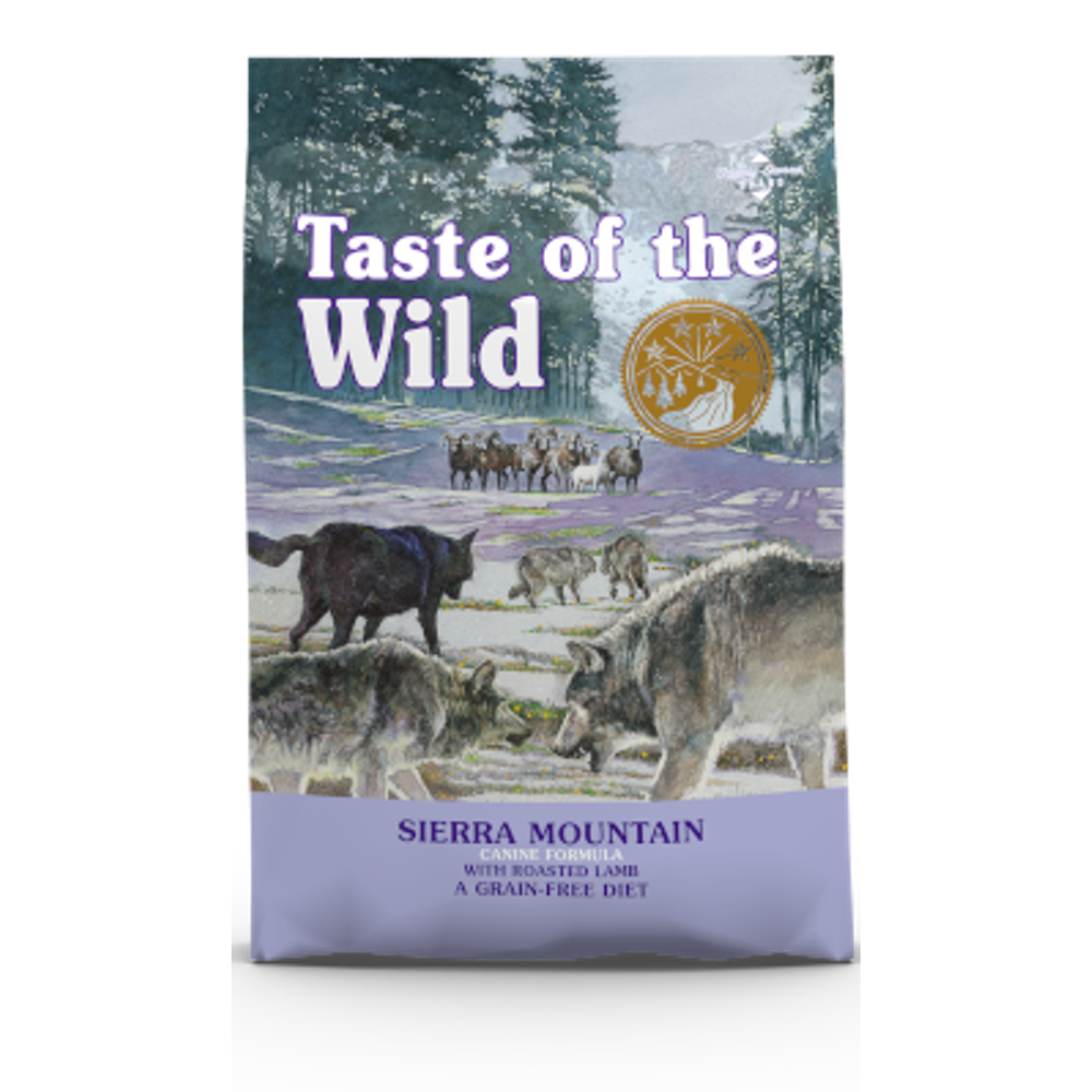 TASTE OF THE WILD Sierra Mountain, s pečenom janjetinom, bez žitarica, 12,20 kg slika 1
