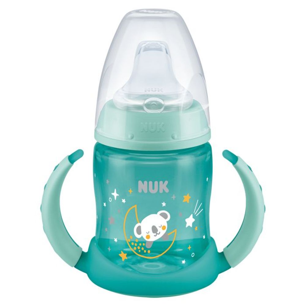 NUK Prelazna flašica koja svijetli u mraku First Choice 6-18mj 150ml, Zelena slika 1