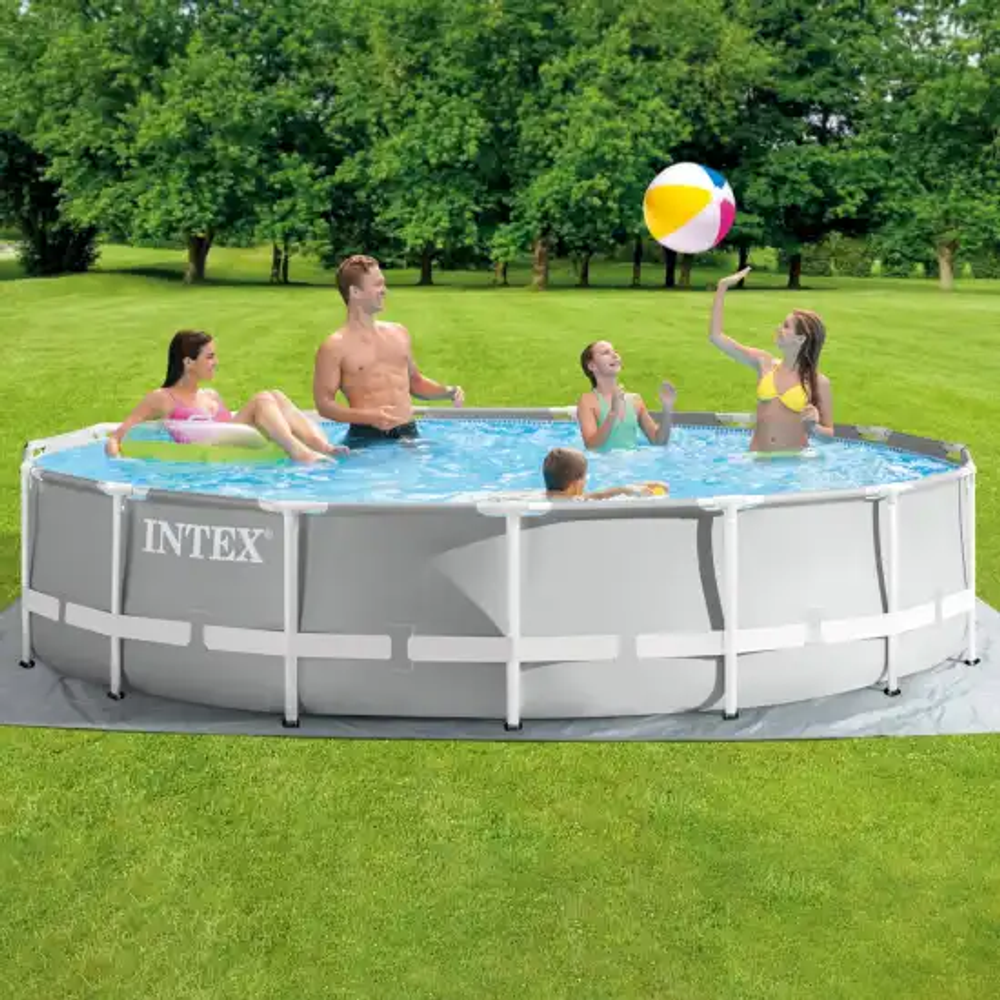 Intex bazen sa metalnim okvirom Prism Frame 457 x 107 cm,  26724NP slika 4
