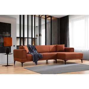 Ugaona Sofa- Krevet Horizon Right - Crvena
