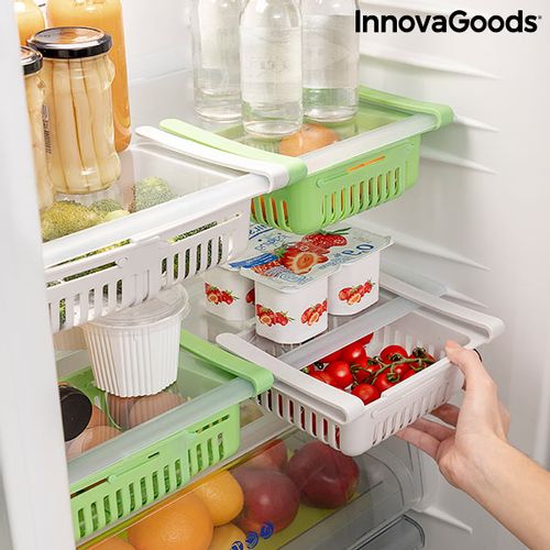 Podesivi organizator hladnjaka Friwer InnovaGoods (2 kom.) slika 1