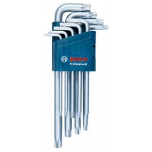Bosch 9-dijelni set prof. ključeva TORX slika 1