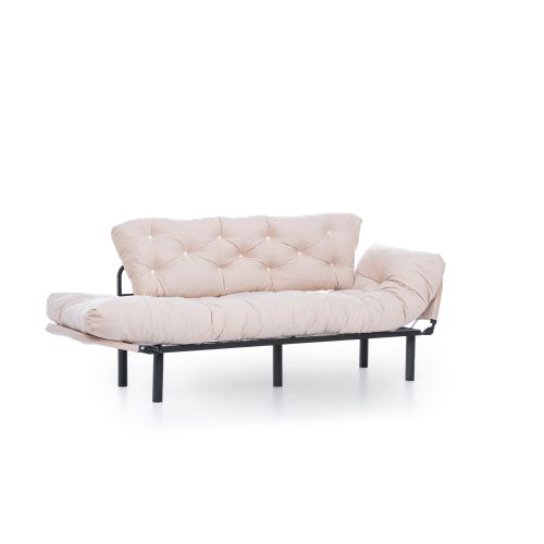 Atelier Del Sofa Trosjed na razvlačenje, Krem, Nitta Triple - Cream slika 7