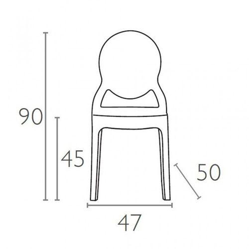 Dizajnerske stolice — MAKROLON • 6 kom. slika 11