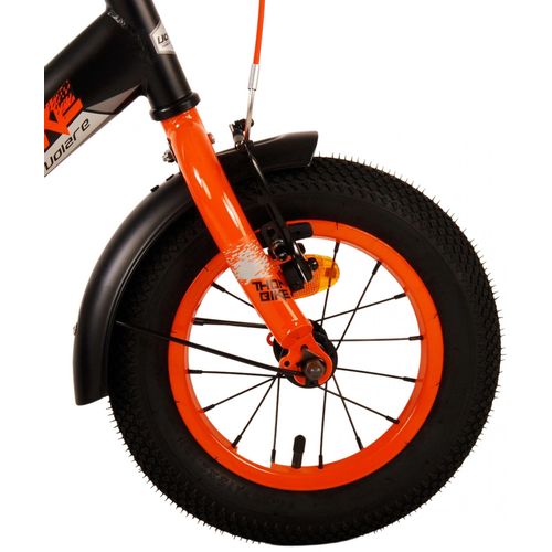 Volare dječji bicikl Thombike 12" crno-narančasti slika 5
