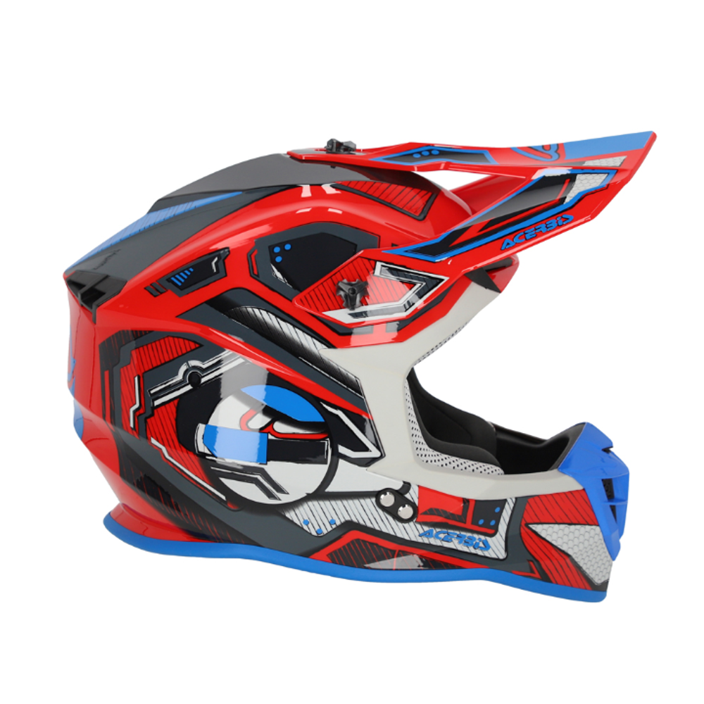 Zatvorena - full face off road kaciga za motor XL vel. Acerbis Linear 2206 - CP slika 2