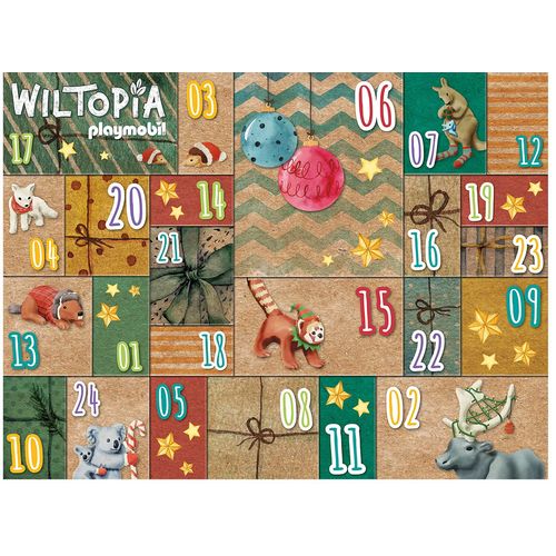 Playmobil Wiltopia Advent kalendar putovanje oko sveta slika 4