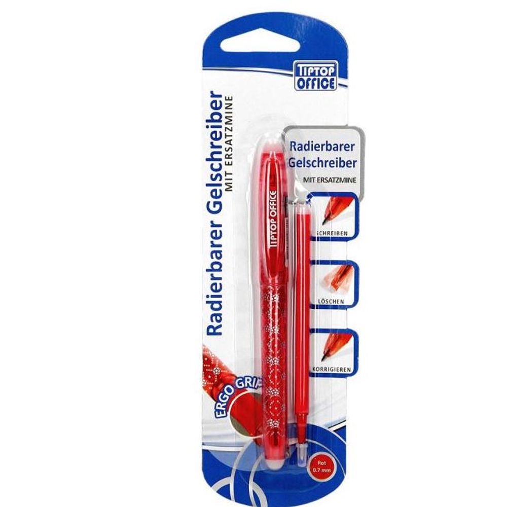 TipTop Office Gel Olovka i Patrona X-Pen, 0.7mm, Crvena slika 1