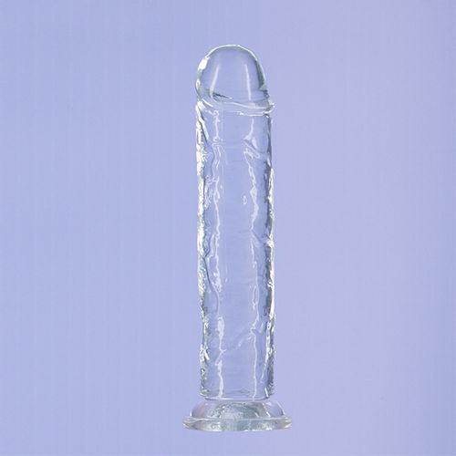 Dildo Addiction - Crystal, 20 cm, prozirni slika 5